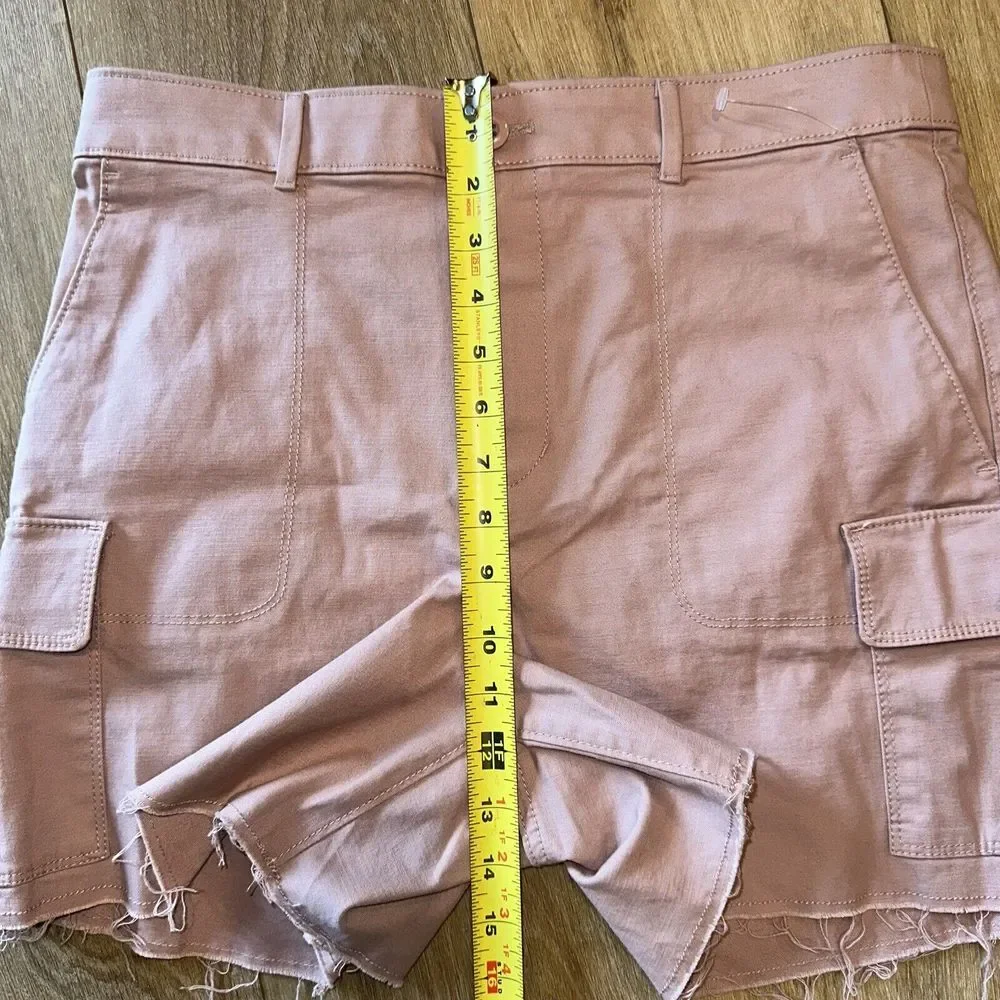 Loft Women's Size 6 Cargo Shorts‎ Cut Off Mid Rise 4